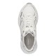 2000682802  Γυναικείο αθλητικό  tamaris sneakers δετό λευκό/ασημί