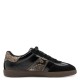 2000682901 Γυναικείο αθλητικό tamaris sneakers δετό μαύρο snake
