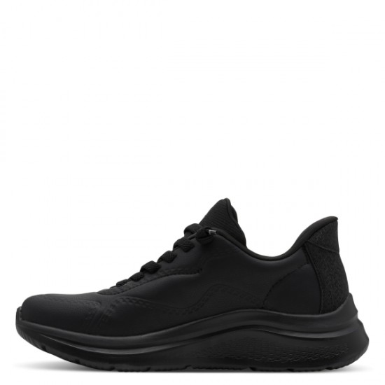 2000684201 Γυναικείο αθλητικό tamaris comfort  sneakers δετό μαύρο