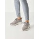 2000684401 Γυναικείο αθλητικό  tamaris comfort sneakers texrile δετό taupe
