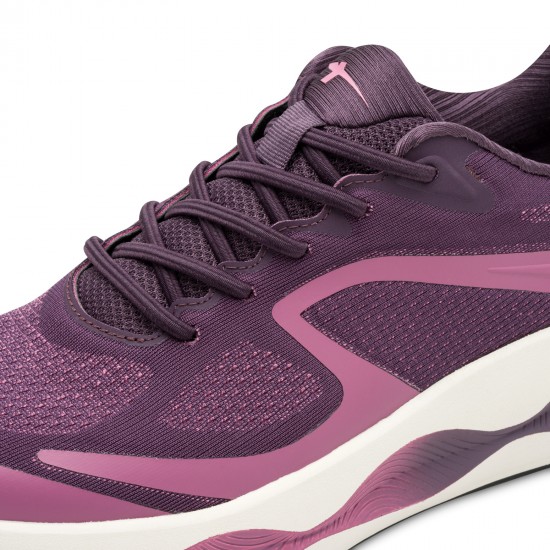 2000684502 Γυναικείο αθλητικό tamaris sneakers δετό μώβ/λιλά