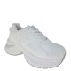 2000688901 Γυναικείο αθλητικό sneakers δίπατο δετό λευκό