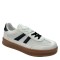 2000689103 Γυναικείο αθλητικό sneakers δετό μπέζ σόλα λευκό/μαύρο
