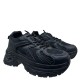 3000001101 Γυναικείο αθλητικό sneakers δετό μαύρο