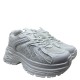 3000001102 Γυναικείο αθλητικό sneakers δετό λευκό