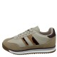 3000001201 Γυναικείο αθλητικό sneakers δετό μπέζ