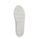 3000003201 Γυναικείο sneakers δετό μεταλιζέ λευκό(περλέ)ασημί
